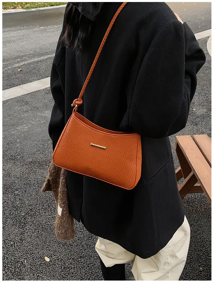 Black Textured Crossbody Bag for Women 2024 — feature 37