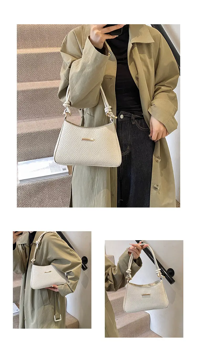 Black Textured Crossbody Bag for Women 2024 — feature 8