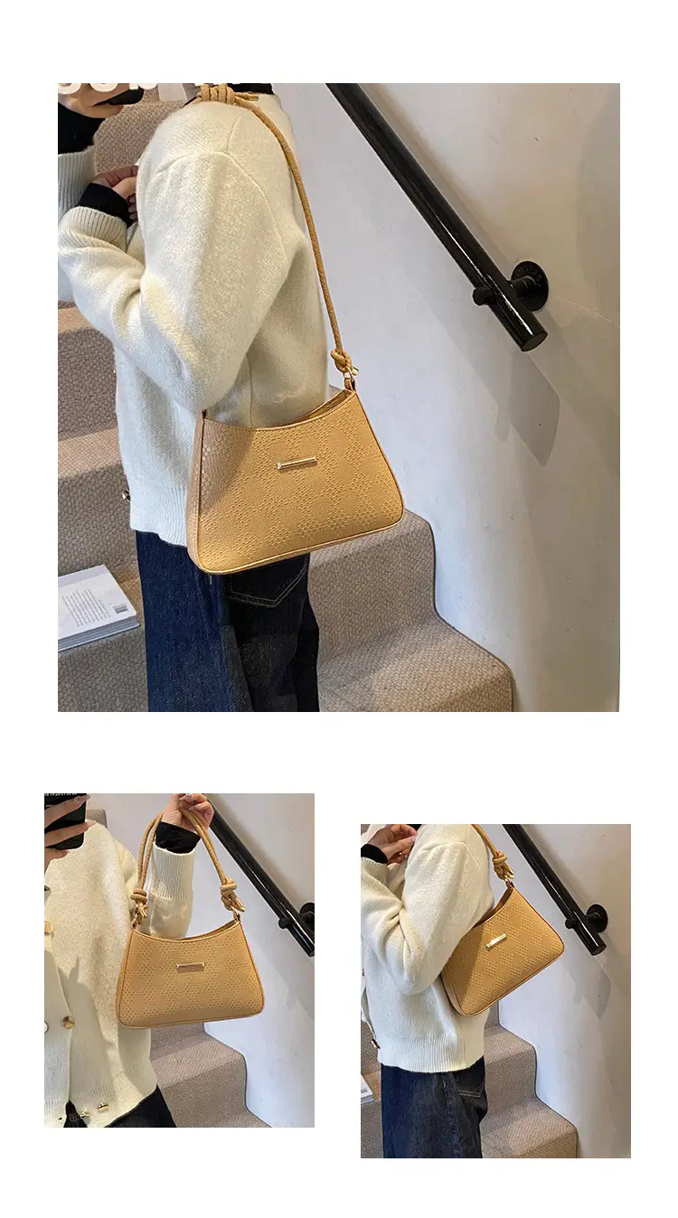 Black Textured Crossbody Bag for Women 2024 — feature 9