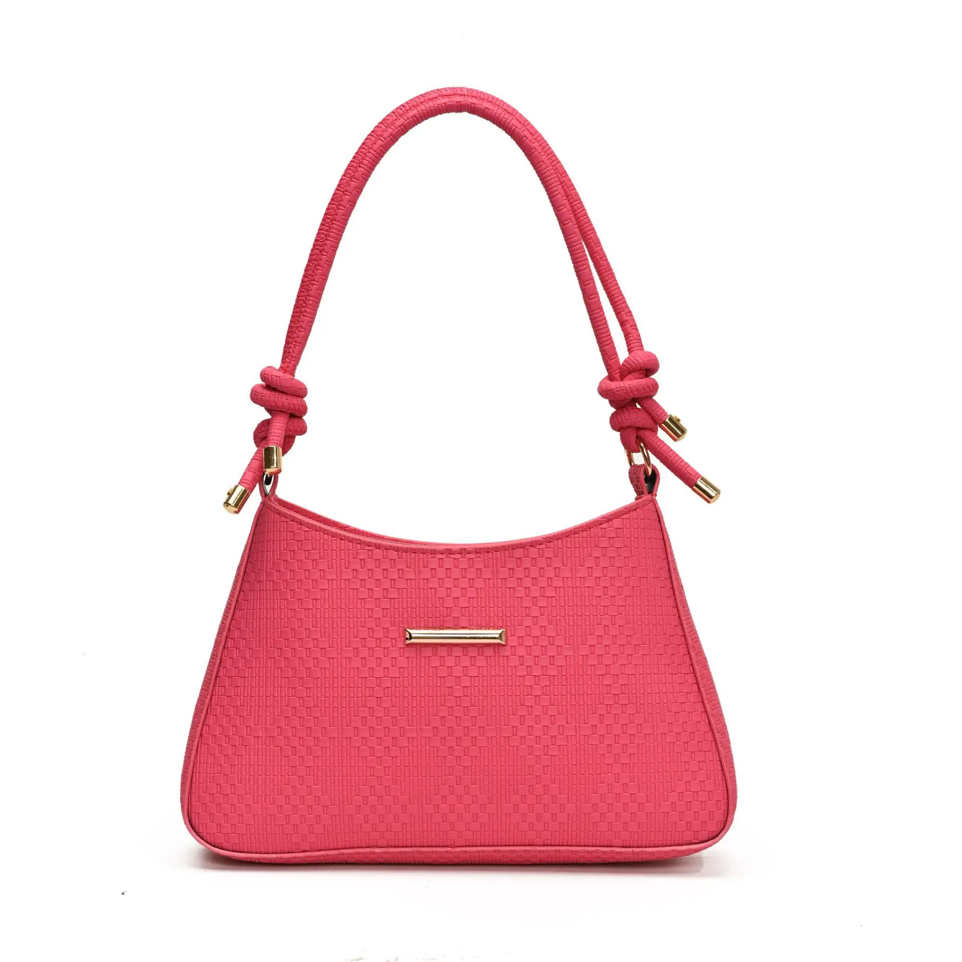 Black Textured Crossbody Bag for Women 2024