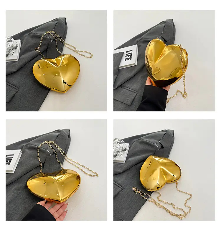 Red Heart-Shaped Crossbody Bag for Women — feature 11