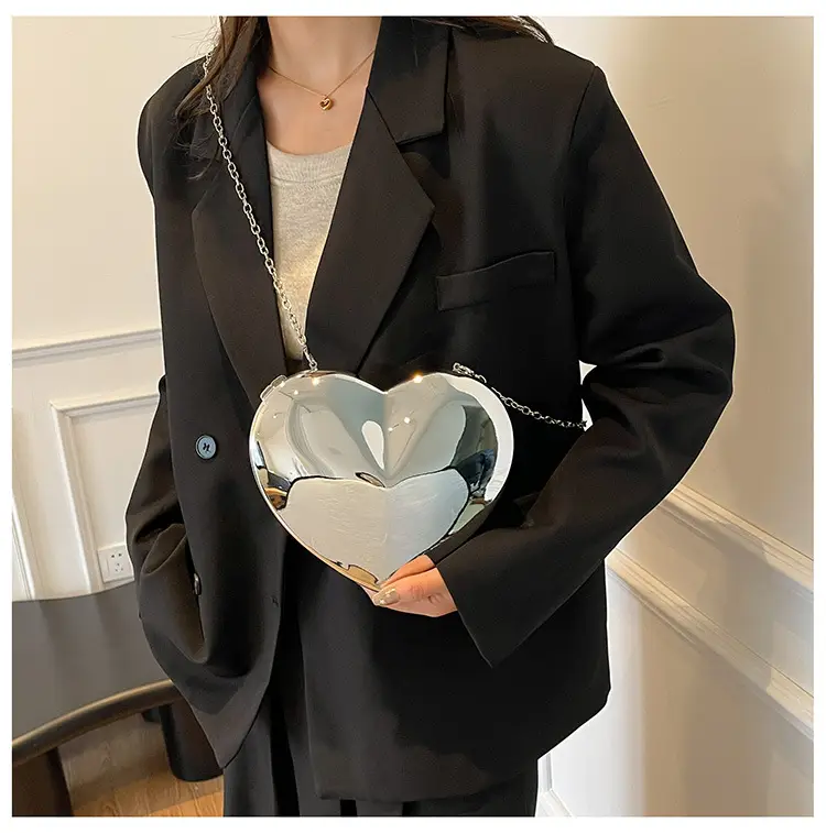 Red Heart-Shaped Crossbody Bag for Women — feature 15