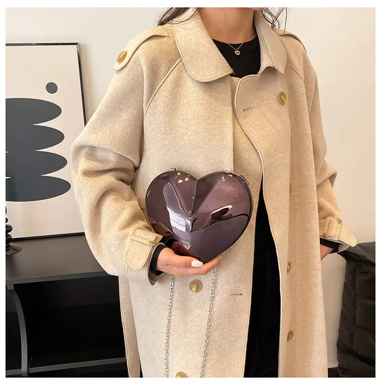 Red Heart-Shaped Crossbody Bag for Women — feature 17