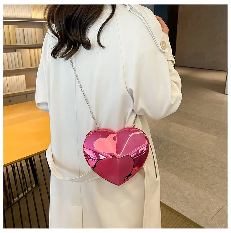 Red Heart-Shaped Crossbody Bag for Women — feature 18