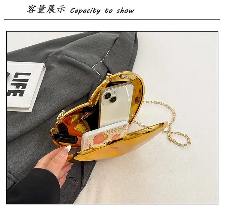 Red Heart-Shaped Crossbody Bag for Women — feature 8