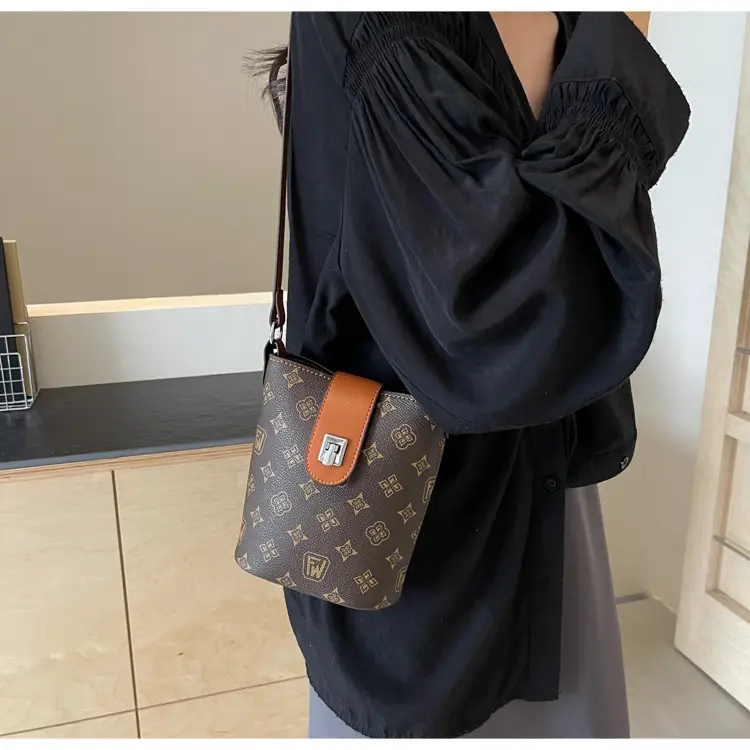 Brown Monogram Crossbody Bag for Women — feature 15