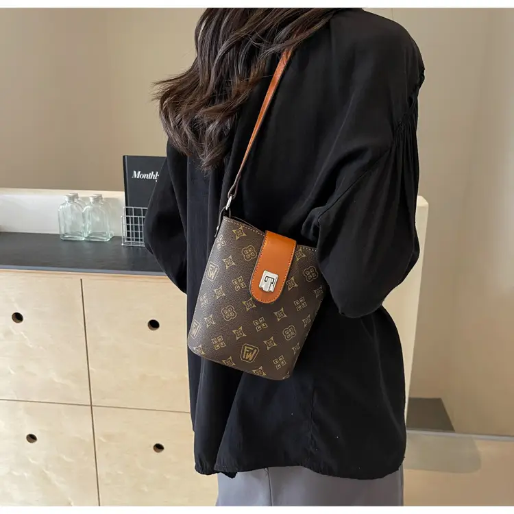Brown Monogram Crossbody Bag for Women — feature 16