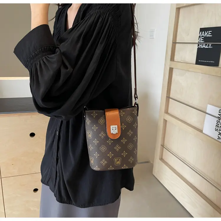 Brown Monogram Crossbody Bag for Women — feature 17
