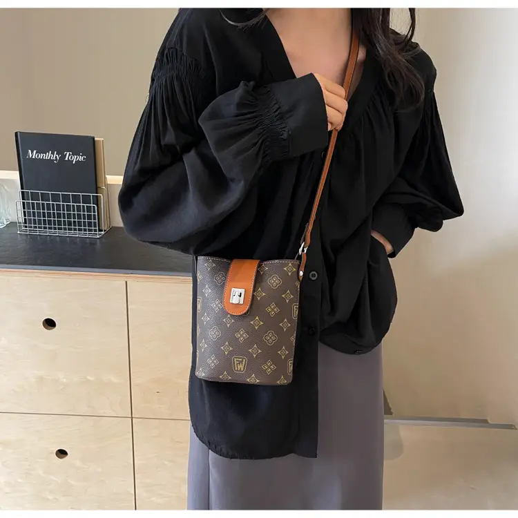 Brown Monogram Crossbody Bag for Women — feature 20