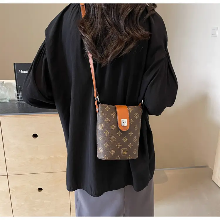 Brown Monogram Crossbody Bag for Women — feature 22