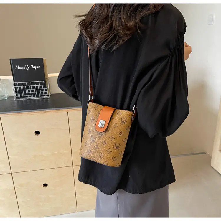 Brown Monogram Crossbody Bag for Women — feature 25