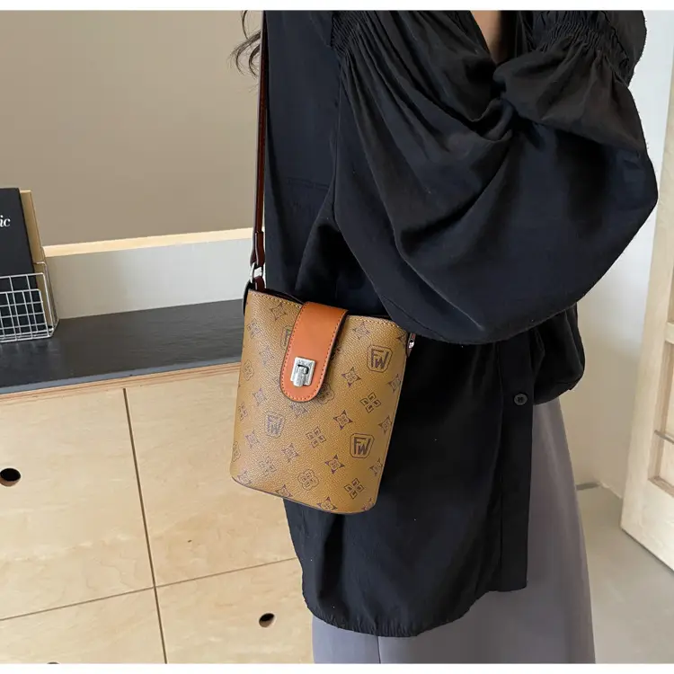 Brown Monogram Crossbody Bag for Women — feature 29