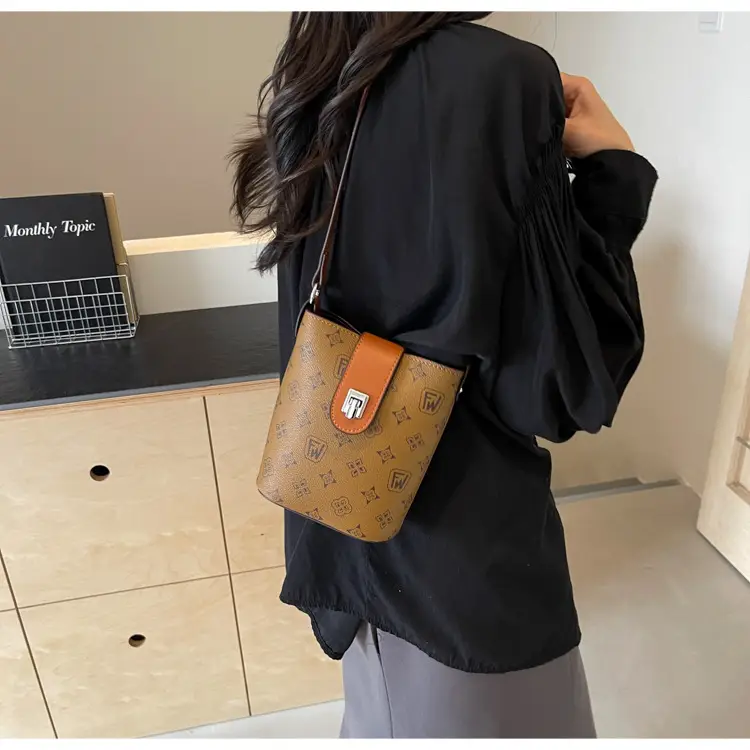 Brown Monogram Crossbody Bag for Women — feature 30