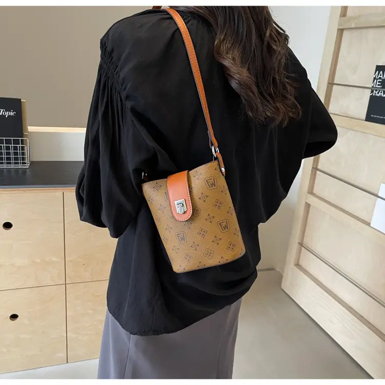 Brown Monogram Crossbody Bag for Women — feature 31