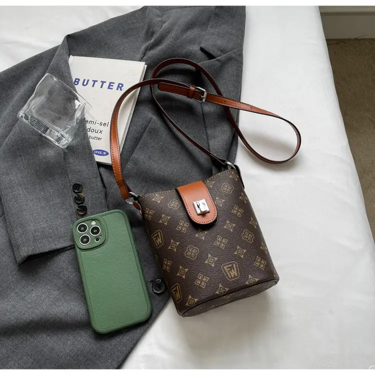 Brown Monogram Crossbody Bag for Women — feature 36