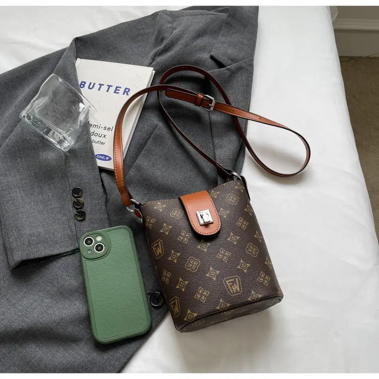 Brown Monogram Crossbody Bag for Women — feature 37
