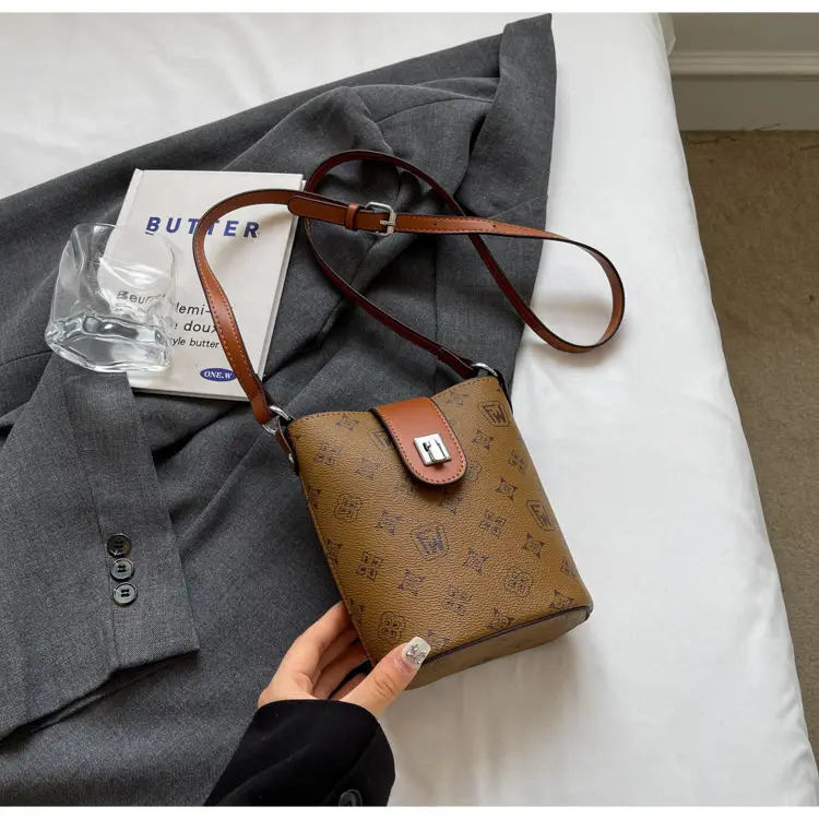 Brown Monogram Crossbody Bag for Women — feature 38