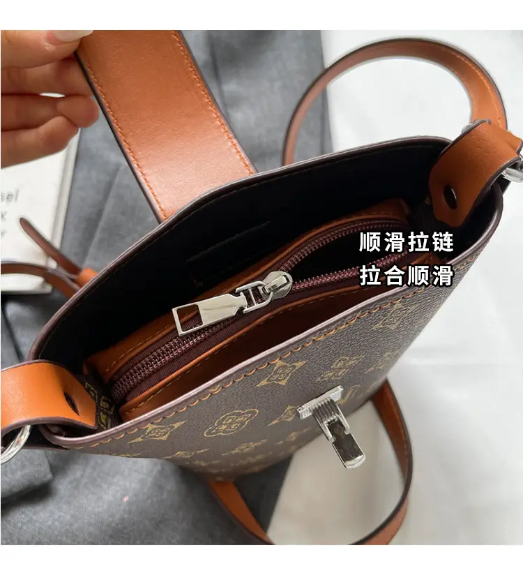 Brown Monogram Crossbody Bag for Women — feature 7