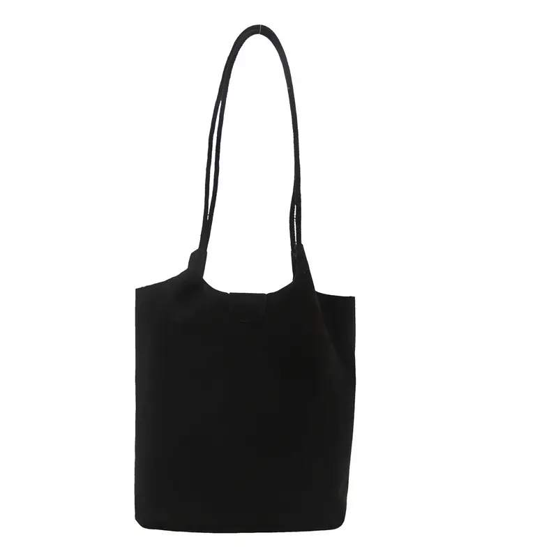Women's Brown Bucket Bag & Zipper Pouch Set - Image 5