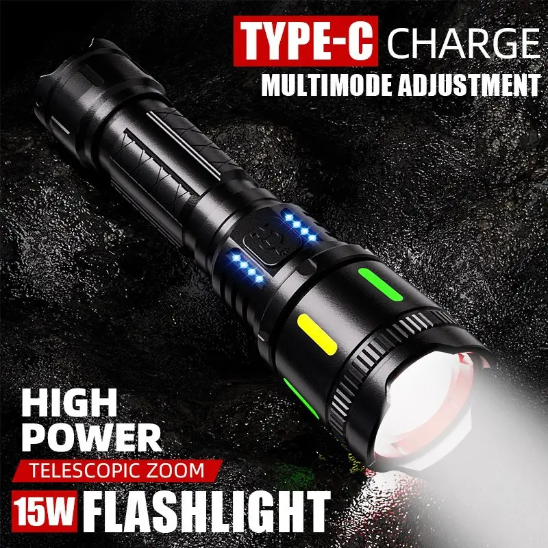 Ultra Bright Rechargeable Flashlight for Outdoor Use - Image 10