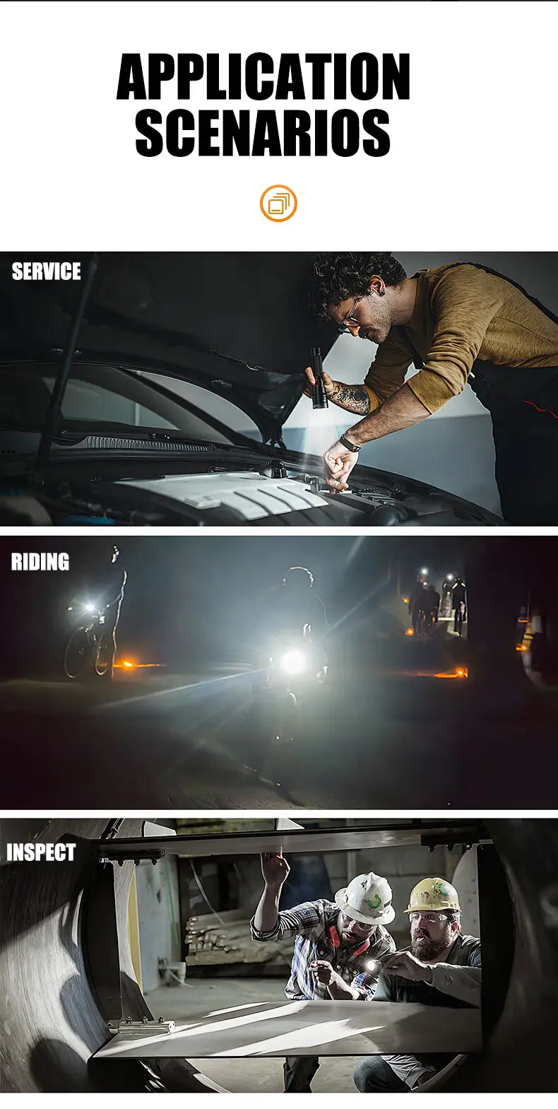Ultra Bright Rechargeable Flashlight for Outdoor Use — feature 11