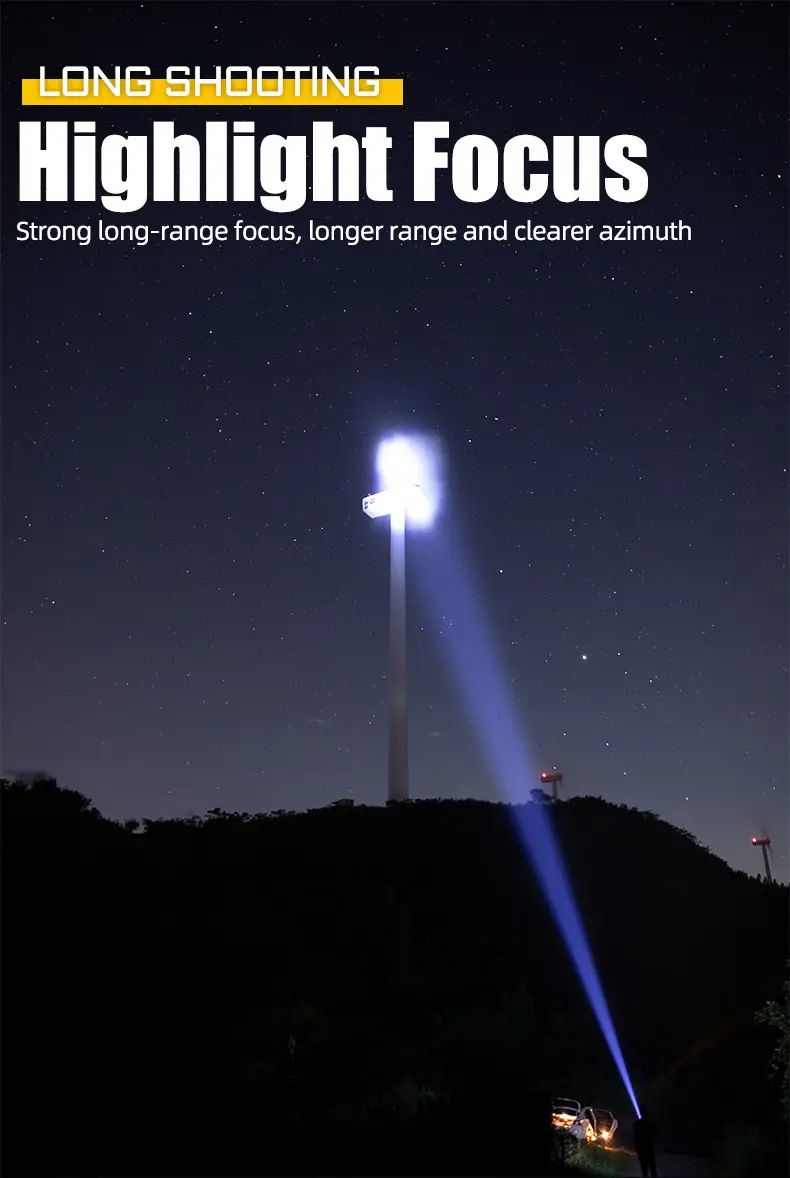Ultra Bright Rechargeable Flashlight for Outdoor Use — feature 5
