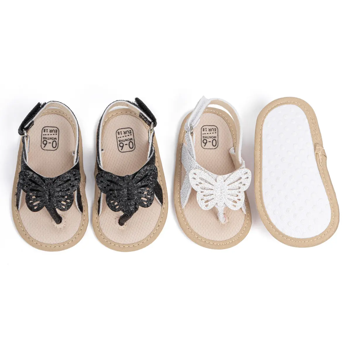 New Spring and Autumn Butterfly Baby Sandals