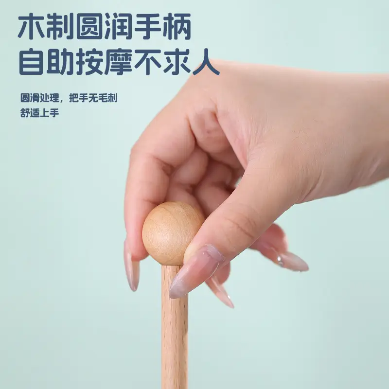 Wooden Massage Hammer for Stress Relief & Emotional Stability