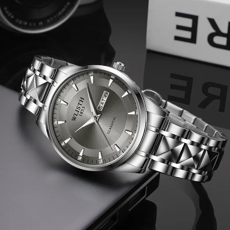 Men's Waterproof Luminous Quartz Watch 6169