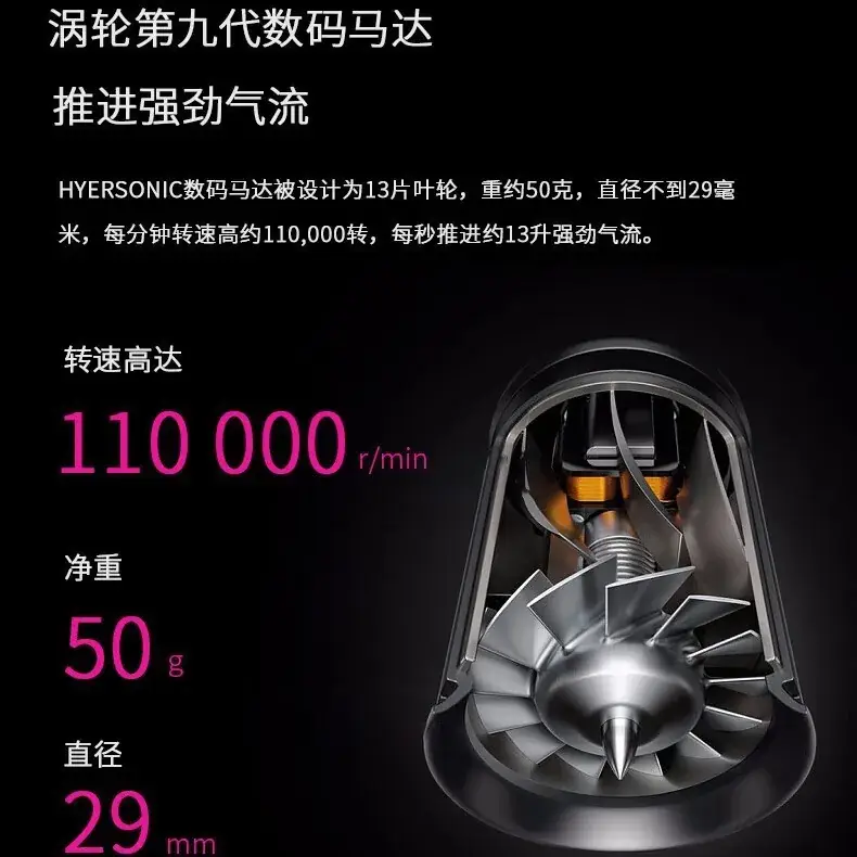 Haoqiang High-Speed Hair Dryer with Negative Ion Technology - Image 11