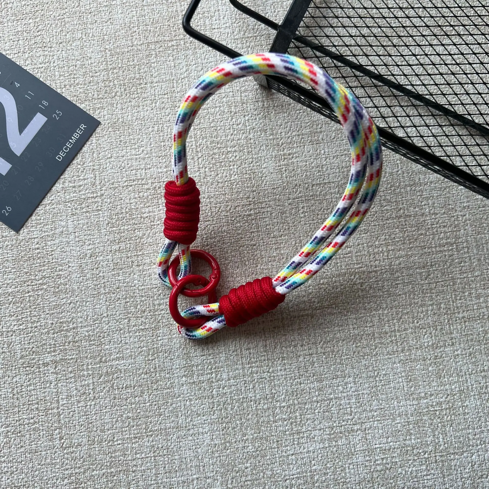 Multi-functional rope wrist accessory with car key chain pendant - Image 17
