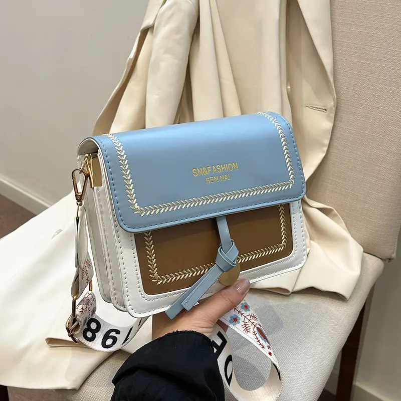 Women's New 2026 Color-Block Crossbody Bag