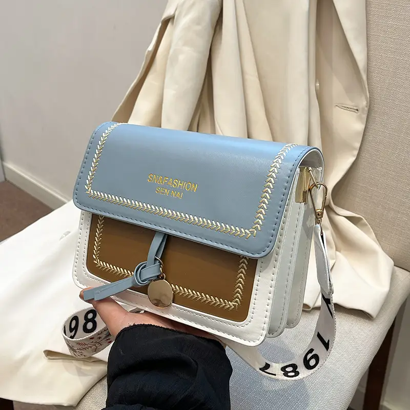 Women's New 2026 Color-Block Crossbody Bag