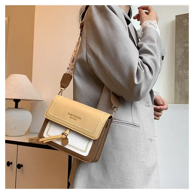 Women's New 2026 Color-Block Crossbody Bag — feature 17