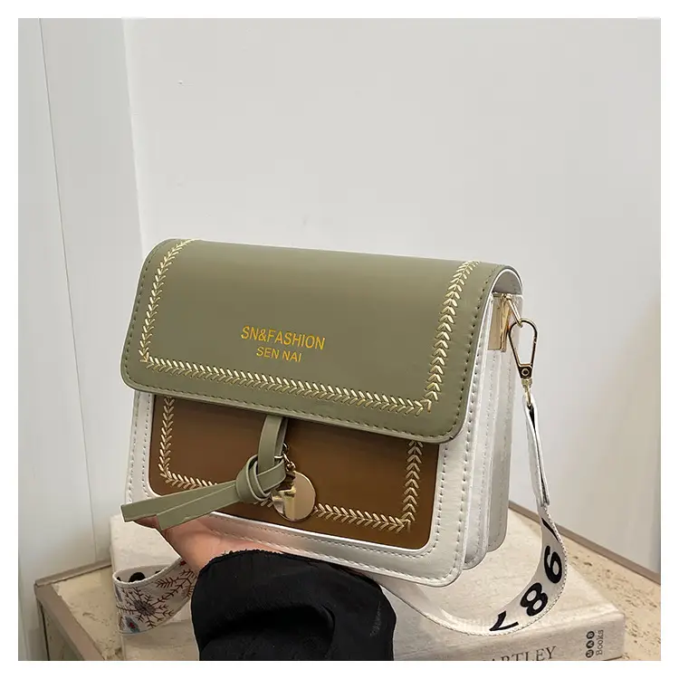 Women's New 2026 Color-Block Crossbody Bag — feature 34