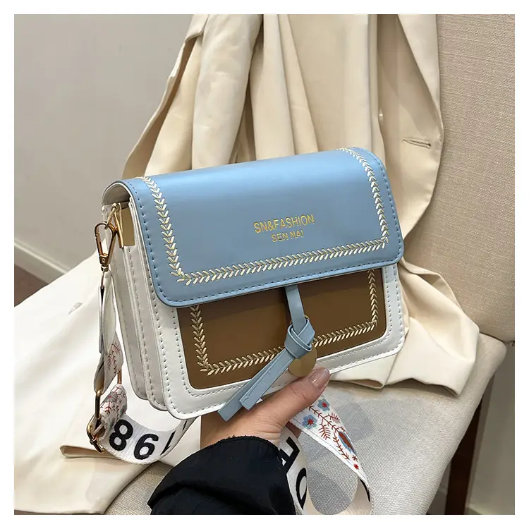 Women's New 2026 Color-Block Crossbody Bag — feature 37