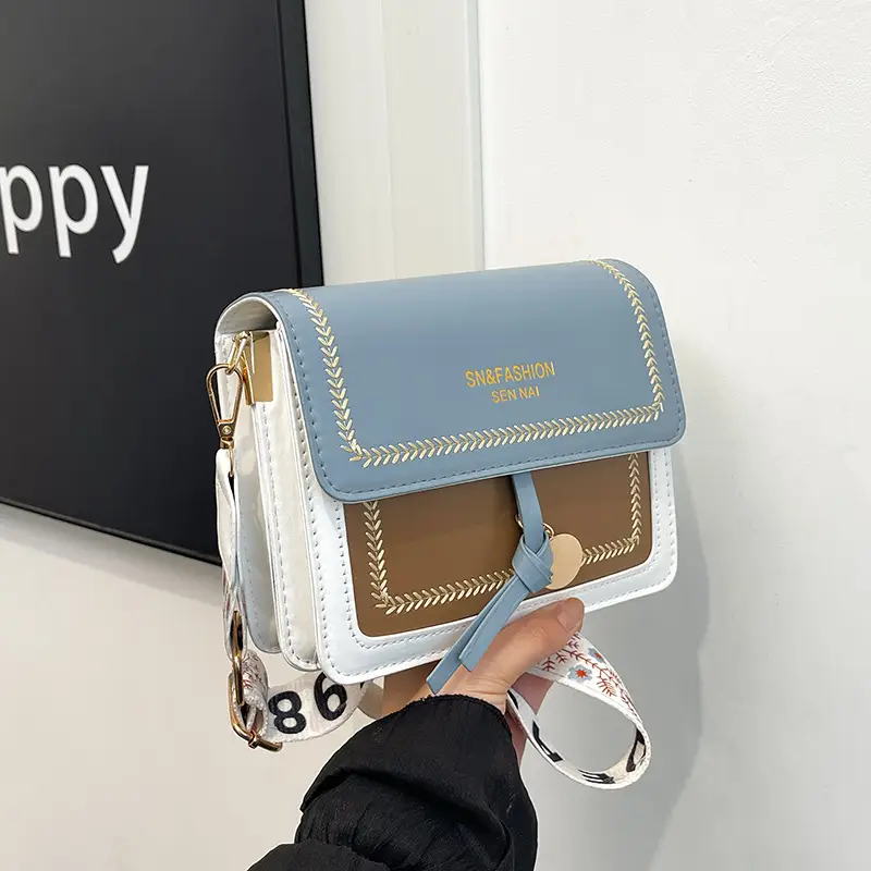 Women's New 2026 Color-Block Crossbody Bag