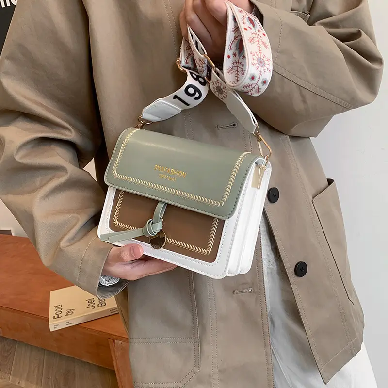 Women's New 2026 Color-Block Crossbody Bag