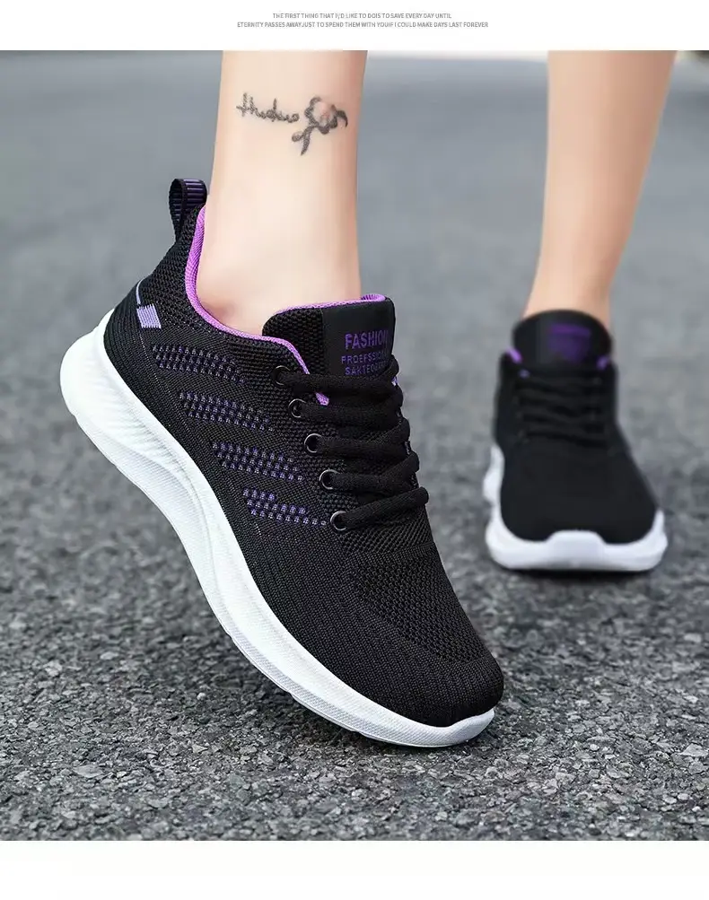 Women's shoes 2024 autumn and winter new shoes women's soft bottom breathable casual shoes a generation of hair trend women's sneaker women — feature 12