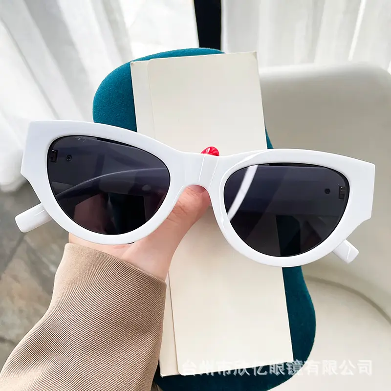 New Fashion Cat's Eye Sunglasses Anti-UV Retro Brown - Image 10
