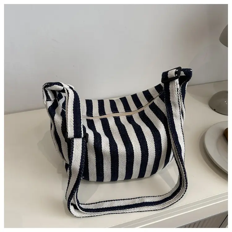 Striped Shoulder Bag for Women 2024 Winter New — feature 14
