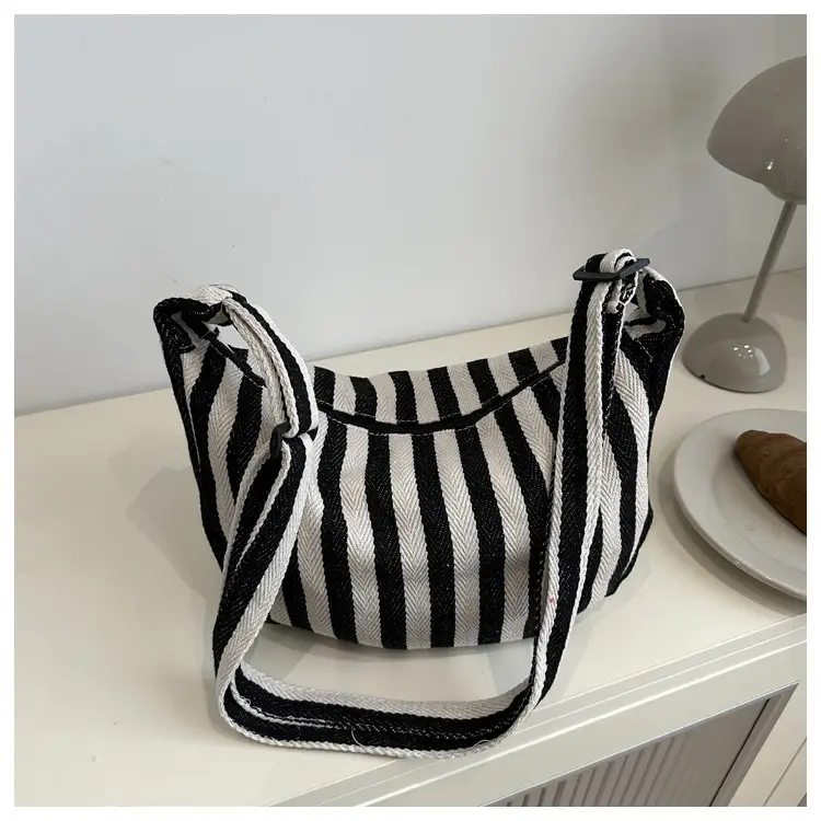 Striped Shoulder Bag for Women 2024 Winter New — feature 15