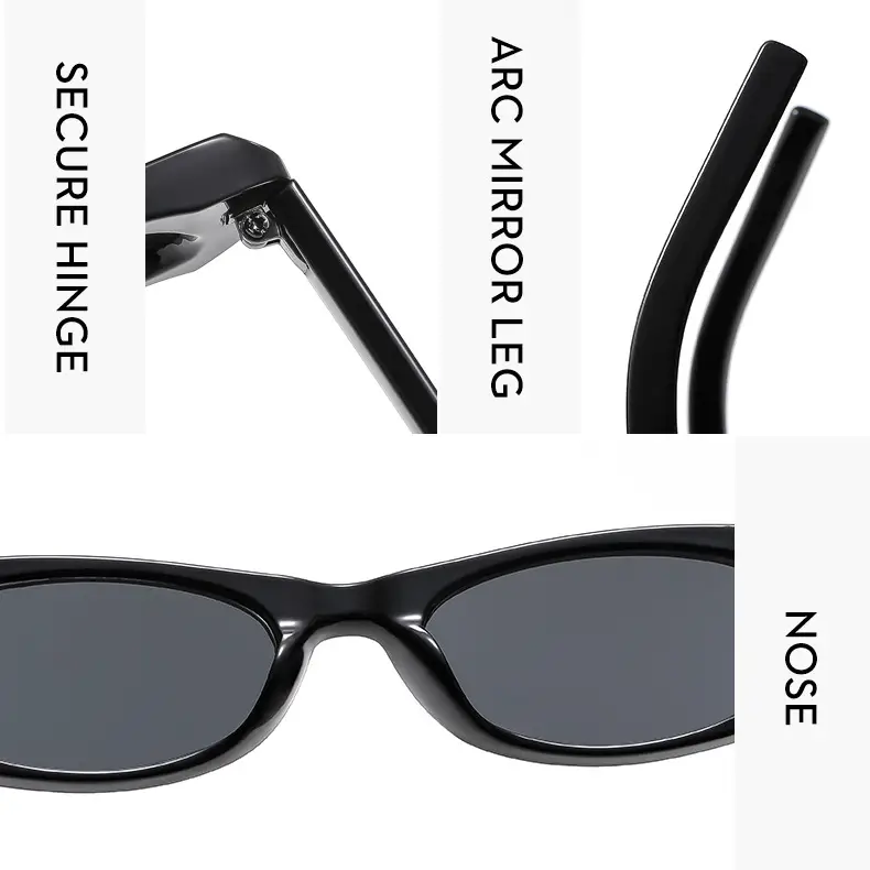 Retro Green Sunglasses with Pink Tints — feature 10