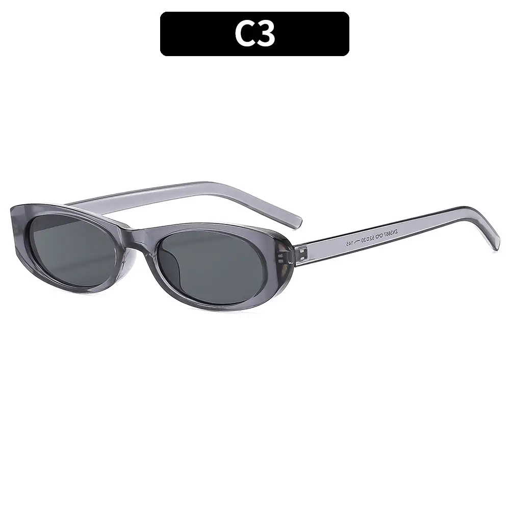 Retro Green Sunglasses with Pink Tints