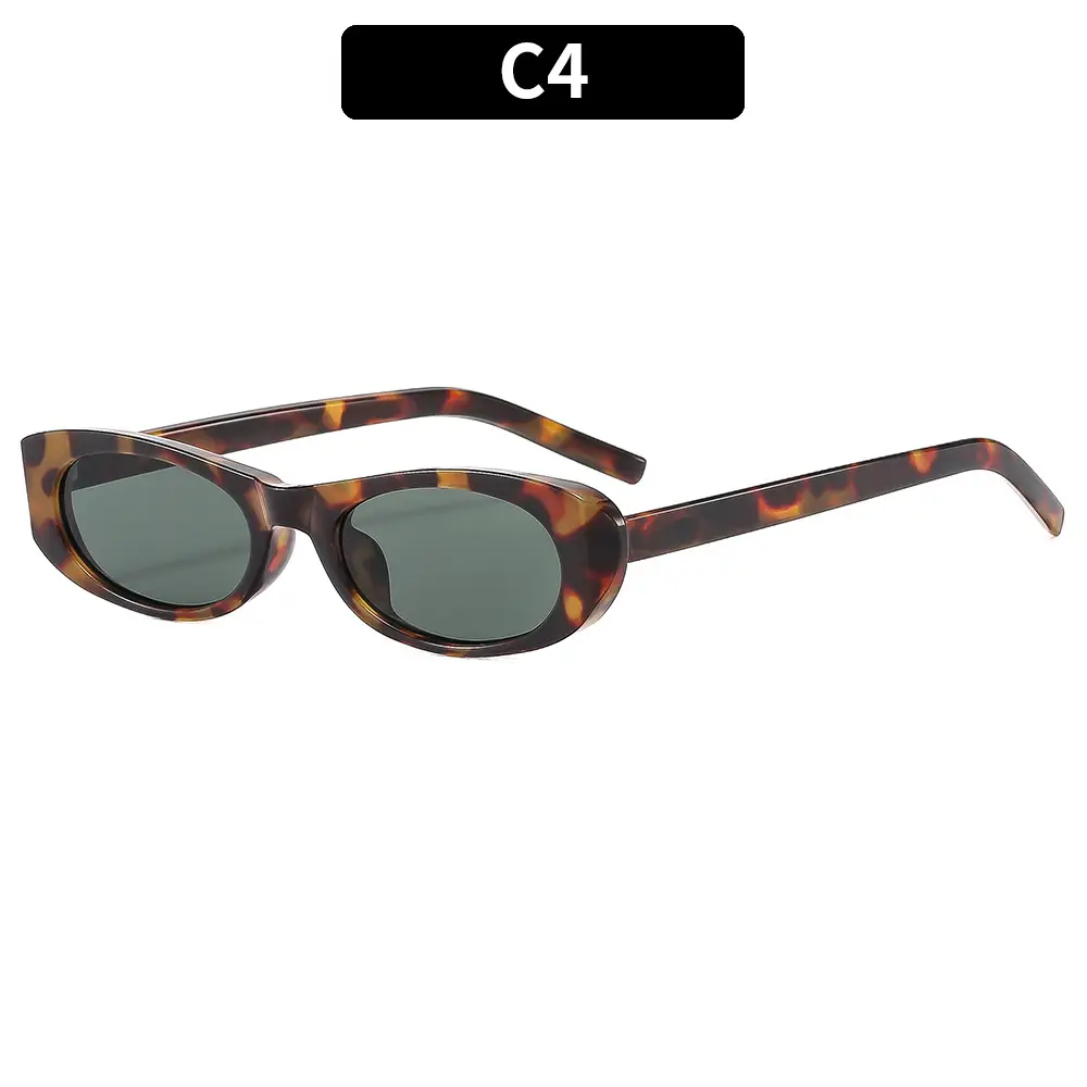 Retro Green Sunglasses with Pink Tints