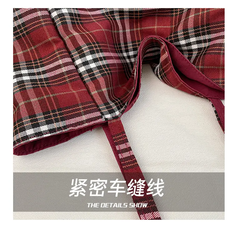 Double-sided British Plaid Shoulder Bag 2024 Autumn Vintage Large Capacity Tote Bag Women — feature 4