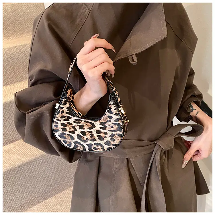 Leopard Print Women's Bags 2024 New Fashion - Image 7