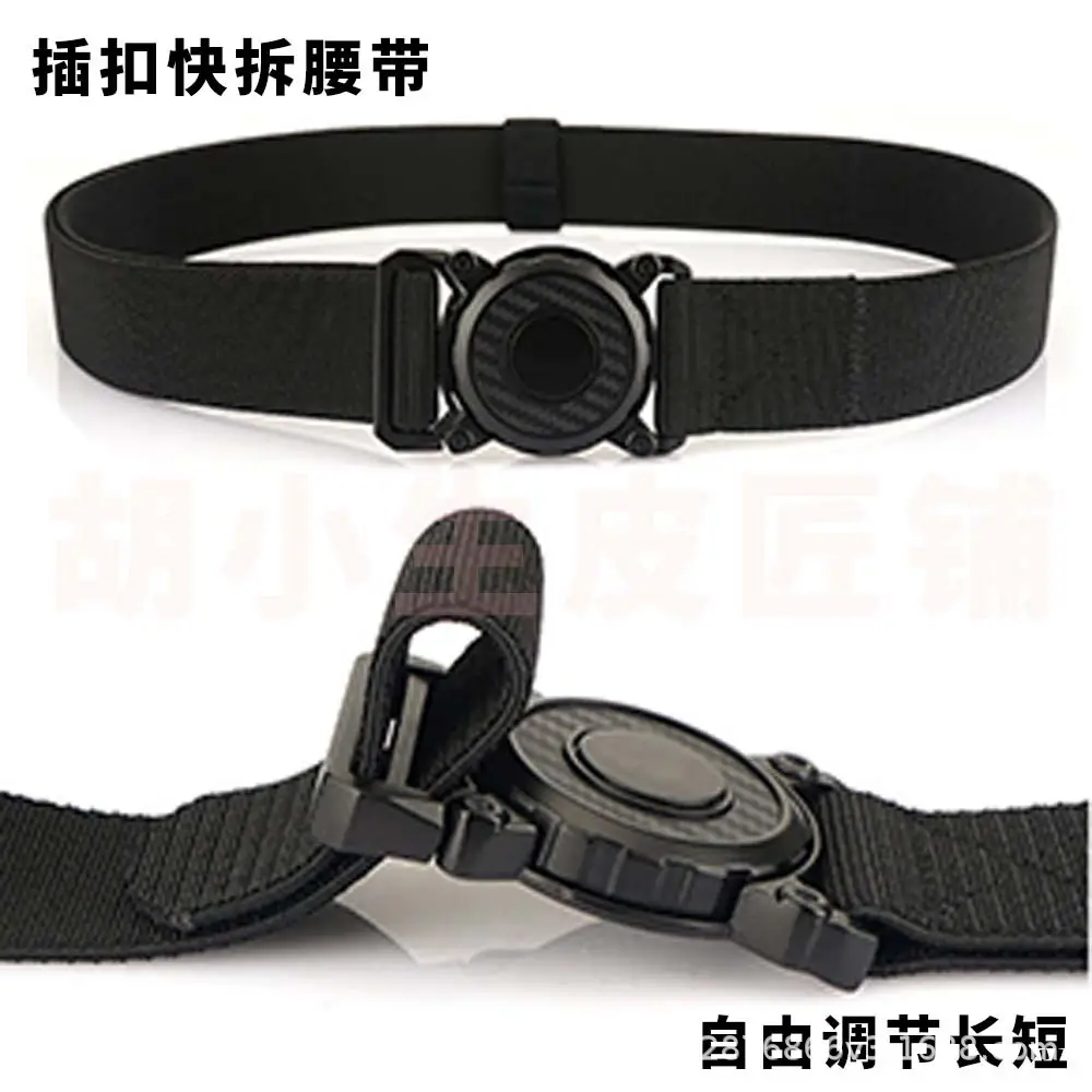 Tactical Nylon Belt for Men Quick Release Buckle - Image 4