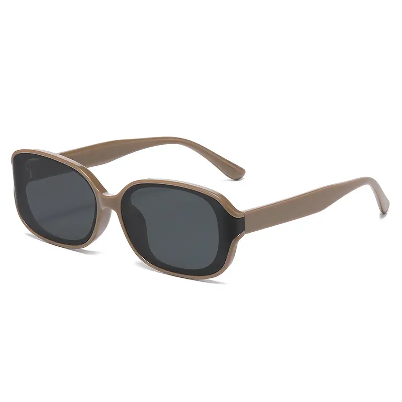 Korean Style Retro Cat Eye Sunglasses Black UV400 - Image 7