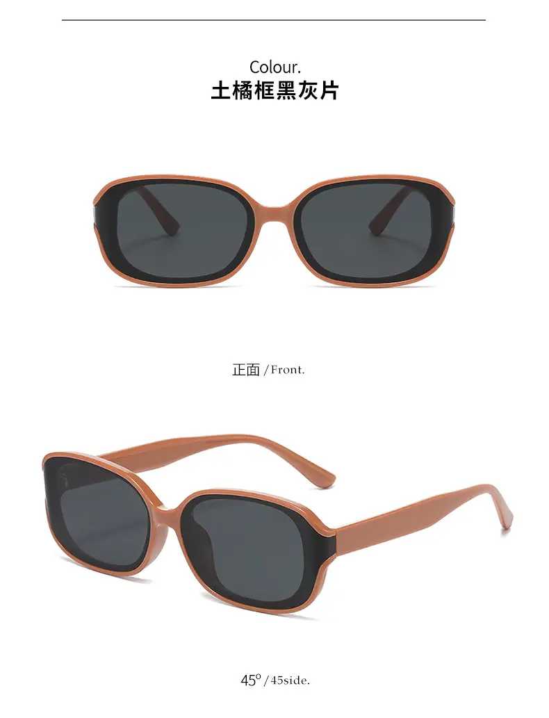 Korean Style Retro Cat Eye Sunglasses Black UV400 — feature 13